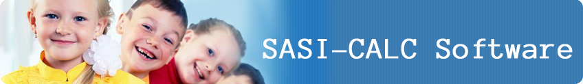 SASI CALC Software Features
